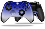 Smooth Fades White Blue - Decal Style Skin fits Microsoft XBOX One ELITE Wireless Controller (CONTROLLER NOT INCLUDED)