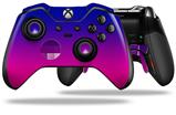 Smooth Fades Hot Pink Blue - Decal Style Skin fits Microsoft XBOX One ELITE Wireless Controller (CONTROLLER NOT INCLUDED)