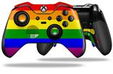 Rainbow Stripes - Decal Style Skin fits Microsoft XBOX One ELITE Wireless Controller (CONTROLLER NOT INCLUDED)