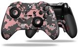 WraptorCamo Old School Camouflage Camo Pink - Decal Style Skin fits Microsoft XBOX One ELITE Wireless Controller (CONTROLLER NOT INCLUDED)