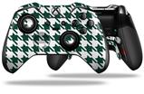 Houndstooth Hunter Green - Decal Style Skin fits Microsoft XBOX One ELITE Wireless Controller (CONTROLLER NOT INCLUDED)