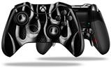 Metal Flames Chrome - Decal Style Skin fits Microsoft XBOX One ELITE Wireless Controller (CONTROLLER NOT INCLUDED)