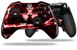 Radioactive Red - Decal Style Skin fits Microsoft XBOX One ELITE Wireless Controller (CONTROLLER NOT INCLUDED)