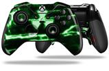 Radioactive Green - Decal Style Skin fits Microsoft XBOX One ELITE Wireless Controller (CONTROLLER NOT INCLUDED)