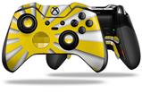 Rising Sun Japanese Flag Yellow - Decal Style Skin fits Microsoft XBOX One ELITE Wireless Controller (CONTROLLER NOT INCLUDED)