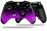 Fire Purple - Decal Style Skin fits Microsoft XBOX One ELITE Wireless Controller (CONTROLLER NOT INCLUDED)