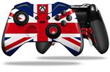 Union Jack 02 - Decal Style Skin fits Microsoft XBOX One ELITE Wireless Controller (CONTROLLER NOT INCLUDED)