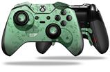 Feminine Yin Yang Green - Decal Style Skin fits Microsoft XBOX One ELITE Wireless Controller (CONTROLLER NOT INCLUDED)