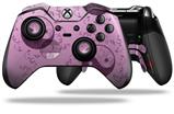 Feminine Yin Yang Purple - Decal Style Skin fits Microsoft XBOX One ELITE Wireless Controller (CONTROLLER NOT INCLUDED)
