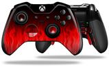 Fire Red - Decal Style Skin fits Microsoft XBOX One ELITE Wireless Controller (CONTROLLER NOT INCLUDED)