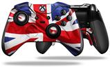 Union Jack 01 - Decal Style Skin fits Microsoft XBOX One ELITE Wireless Controller (CONTROLLER NOT INCLUDED)