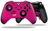 Solids Collection Fushia - Decal Style Skin fits Microsoft XBOX One ELITE Wireless Controller (CONTROLLER NOT INCLUDED)
