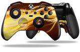 Mystic Vortex Yellow - Decal Style Skin fits Microsoft XBOX One ELITE Wireless Controller (CONTROLLER NOT INCLUDED)