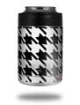Skin Decal Wrap for Yeti Colster, Ozark Trail and RTIC Can Coolers - Houndstooth Black and White (COOLER NOT INCLUDED)