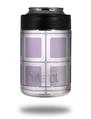 Skin Decal Wrap for Yeti Colster, Ozark Trail and RTIC Can Coolers - Squared Lavender (COOLER NOT INCLUDED)