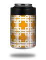Skin Decal Wrap for Yeti Colster, Ozark Trail and RTIC Can Coolers - Boxed Orange (COOLER NOT INCLUDED)