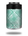 Skin Decal Wrap for Yeti Colster, Ozark Trail and RTIC Can Coolers - Wavey Seafoam Green (COOLER NOT INCLUDED)
