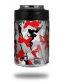 Skin Decal Wrap for Yeti Colster, Ozark Trail and RTIC Can Coolers - Sexy Girl Silhouette Camo Red (COOLER NOT INCLUDED)
