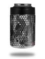 Skin Decal Wrap for Yeti Colster, Ozark Trail and RTIC Can Coolers - HEX Mesh Camo 01 Gray (COOLER NOT INCLUDED)