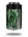 Skin Decal Wrap for Yeti Colster, Ozark Trail and RTIC Can Coolers - HEX Mesh Camo 01 Green (COOLER NOT INCLUDED)