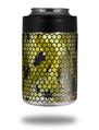 Skin Decal Wrap for Yeti Colster, Ozark Trail and RTIC Can Coolers - HEX Mesh Camo 01 Yellow (COOLER NOT INCLUDED)