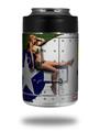 Skin Decal Wrap for Yeti Colster, Ozark Trail and RTIC Can Coolers - WWII Bomber War Plane Pin Up Girl (COOLER NOT INCLUDED)