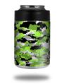 Skin Decal Wrap for Yeti Colster, Ozark Trail and RTIC Can Coolers - WraptorCamo Digital Camo Neon Green (COOLER NOT INCLUDED)