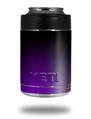 Skin Decal Wrap for Yeti Colster, Ozark Trail and RTIC Can Coolers - Smooth Fades Purple Black (COOLER NOT INCLUDED)