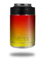 Skin Decal Wrap for Yeti Colster, Ozark Trail and RTIC Can Coolers - Smooth Fades Yellow Red (COOLER NOT INCLUDED)