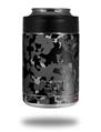 Skin Decal Wrap for Yeti Colster, Ozark Trail and RTIC Can Coolers - WraptorCamo Old School Camouflage Camo Black (COOLER NOT INCLUDED)