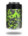 Skin Decal Wrap for Yeti Colster, Ozark Trail and RTIC Can Coolers - WraptorCamo Old School Camouflage Camo Lime Green (COOLER NOT INCLUDED)