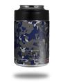Skin Decal Wrap for Yeti Colster, Ozark Trail and RTIC Can Coolers - WraptorCamo Old School Camouflage Camo Blue Navy (COOLER NOT INCLUDED)