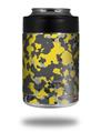 Skin Decal Wrap for Yeti Colster, Ozark Trail and RTIC Can Coolers - WraptorCamo Old School Camouflage Camo Yellow (COOLER NOT INCLUDED)