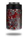 Skin Decal Wrap for Yeti Colster, Ozark Trail and RTIC Can Coolers - WraptorCamo Old School Camouflage Camo Red Dark (COOLER NOT INCLUDED)