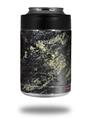 Skin Decal Wrap for Yeti Colster, Ozark Trail and RTIC Can Coolers - Marble Granite 03 Black (COOLER NOT INCLUDED)