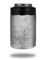 Skin Decal Wrap for Yeti Colster, Ozark Trail and RTIC Can Coolers - Marble Granite 09 White Gray (COOLER NOT INCLUDED)