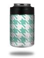 Skin Decal Wrap for Yeti Colster, Ozark Trail and RTIC Can Coolers - Houndstooth Seafoam Green (COOLER NOT INCLUDED)