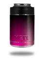 Skin Decal Wrap compatible with Yeti Colster, Ozark Trail and RTIC Can Coolers - Smooth Fades Hot Pink Black (COOLER NOT INCLUDED)