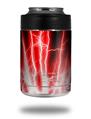 Skin Decal Wrap for Yeti Colster, Ozark Trail and RTIC Can Coolers - Lightning Red (COOLER NOT INCLUDED)