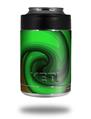 Skin Decal Wrap for Yeti Colster, Ozark Trail and RTIC Can Coolers - Alecias Swirl 01 Green (COOLER NOT INCLUDED)