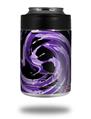 Skin Decal Wrap for Yeti Colster, Ozark Trail and RTIC Can Coolers - Alecias Swirl 02 Purple (COOLER NOT INCLUDED)