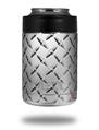 Skin Decal Wrap for Yeti Colster, Ozark Trail and RTIC Can Coolers - Diamond Plate Metal (COOLER NOT INCLUDED)