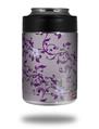 Skin Decal Wrap for Yeti Colster, Ozark Trail and RTIC Can Coolers - Victorian Design Purple (COOLER NOT INCLUDED)