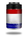 Skin Decal Wrap for Yeti Colster, Ozark Trail and RTIC Can Coolers - Red White and Blue (COOLER NOT INCLUDED)