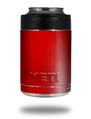 Skin Decal Wrap for Yeti Colster, Ozark Trail and RTIC Can Coolers - Solids Collection Red (COOLER NOT INCLUDED)
