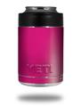 Skin Decal Wrap for Yeti Colster, Ozark Trail and RTIC Can Coolers - Solids Collection Fushia (COOLER NOT INCLUDED)