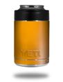 Skin Decal Wrap for Yeti Colster, Ozark Trail and RTIC Can Coolers - Solids Collection Orange (COOLER NOT INCLUDED)
