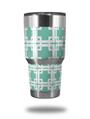 Skin Decal Wrap for Yeti Tumbler Rambler 30 oz Boxed Seafoam Green (TUMBLER NOT INCLUDED)