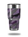 Skin Decal Wrap for Yeti Tumbler Rambler 30 oz Camouflage Purple (TUMBLER NOT INCLUDED)