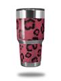 Skin Decal Wrap for Yeti Tumbler Rambler 30 oz Leopard Skin Pink (TUMBLER NOT INCLUDED)